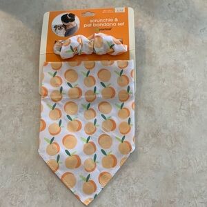 Pearhead bandana scrunchie set NWT